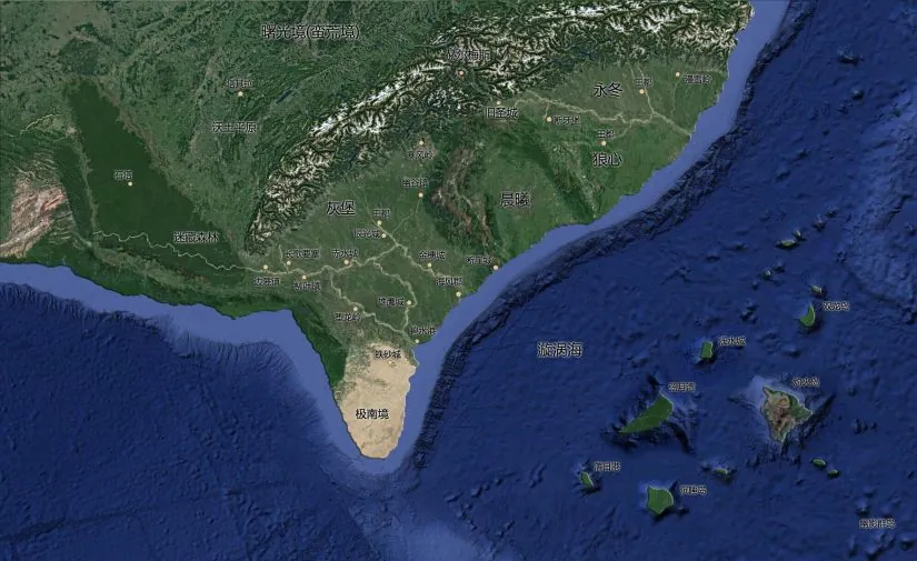 Release That Witch world map